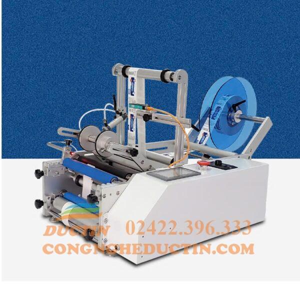 Máy dán nhãn chai tròn, Máy dán nhãn chai tròn bán tự động, 0964125313 Máy dán nhãn chai tròn, Máy dán nhãn chai tròn bán tự động, 0964125313